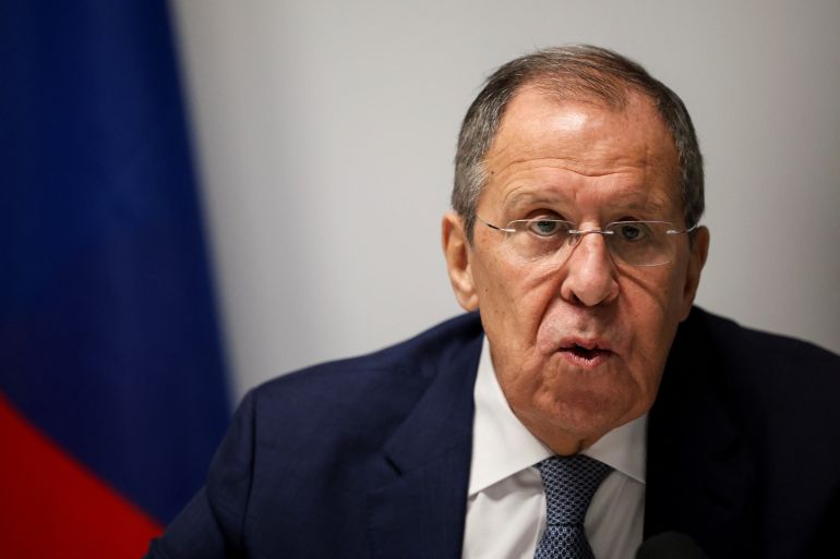 Russia's Foreign Minister Sergey Lavrov