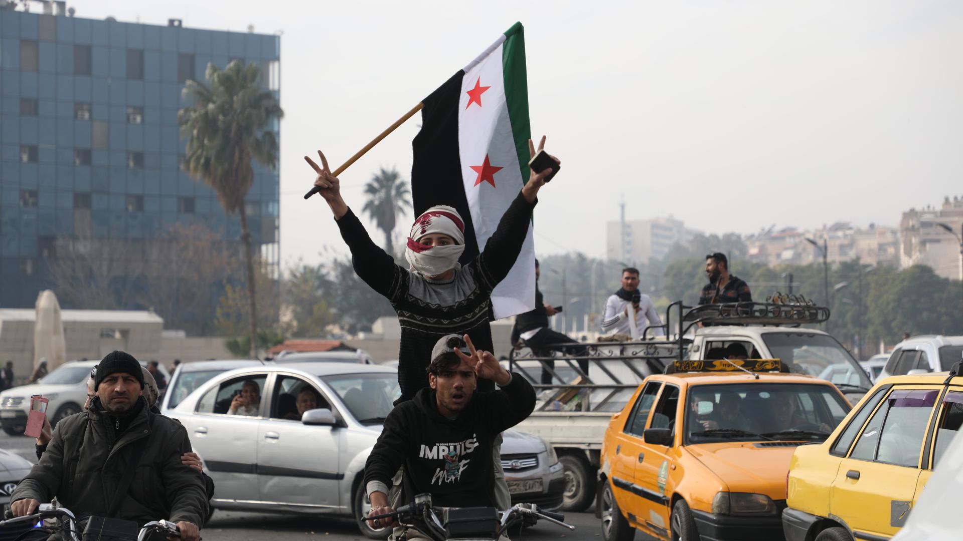 Joyous celebrations in Syria