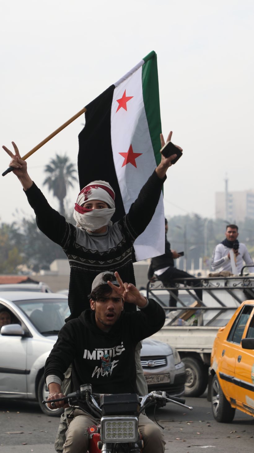 Joyous celebrations in Syria