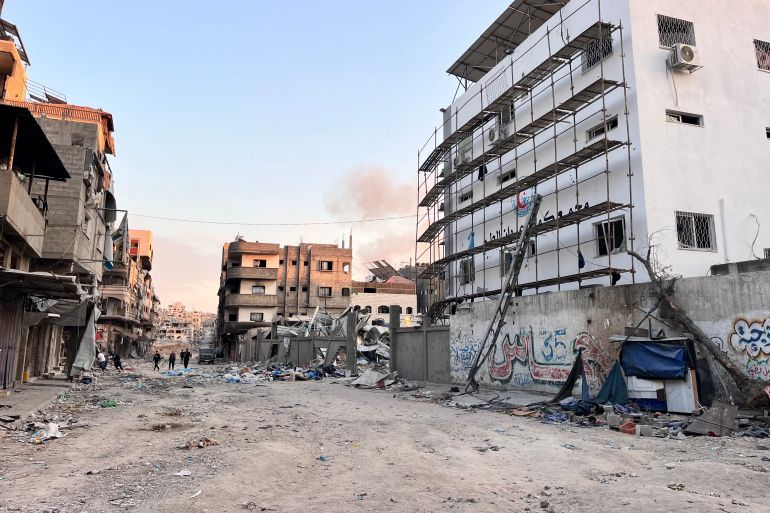 The Kamal Adwan hospital in Beit Lahya in the northern Gaza Strip on October 31, 2024 [Photo by AFP]