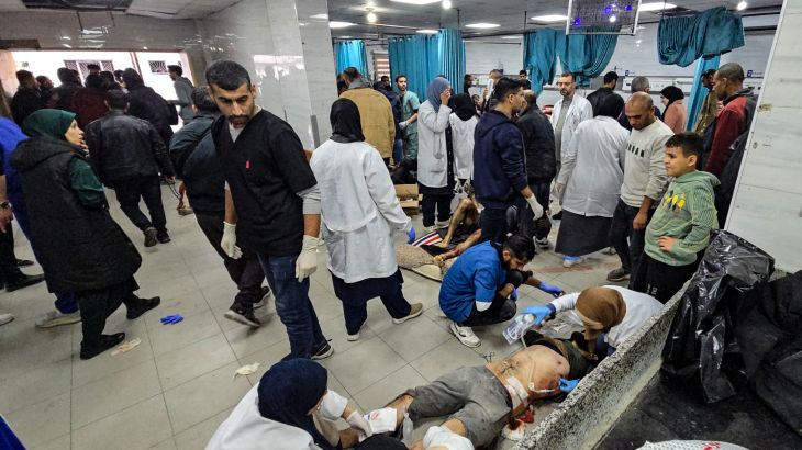 Israeli forces attack and raid hospital in Gaza siege zone