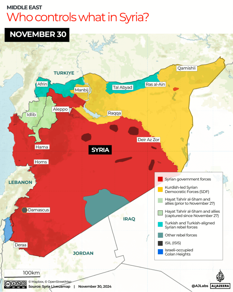 INTERACTIVE - November 30- who controls what in Syria-1733655317